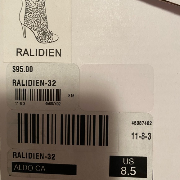New in box RALIDIEN transitional bootie ALDO Size 8.5 - Picture 5 of 6